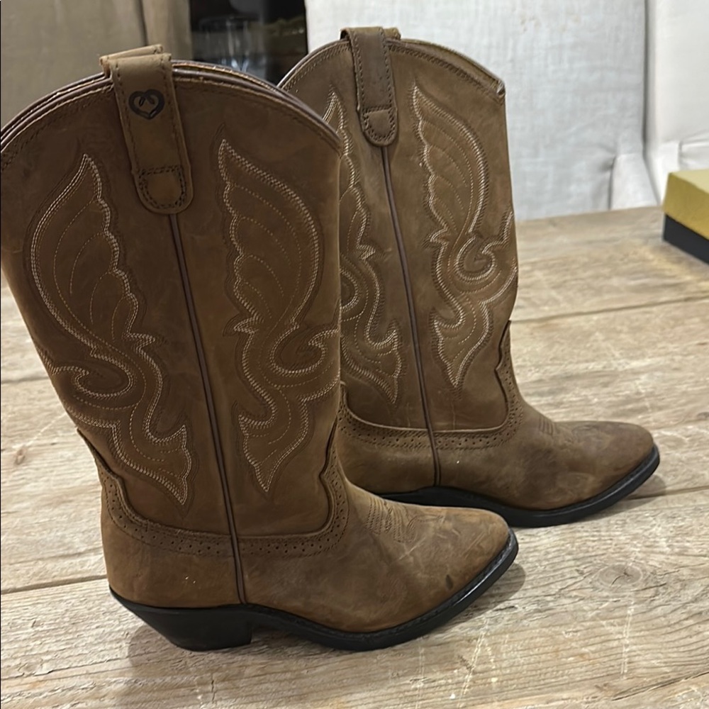 Brown Western Cowboy Boots